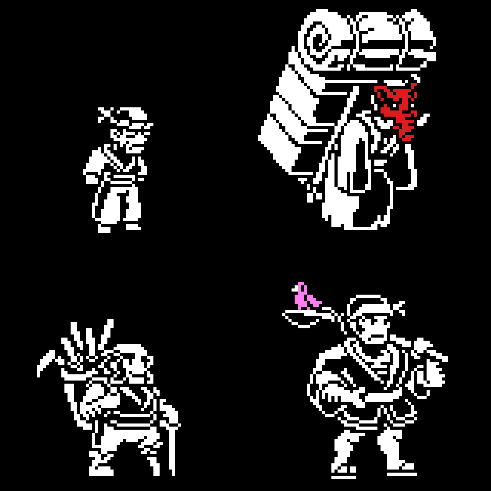 Full enemy animation set
